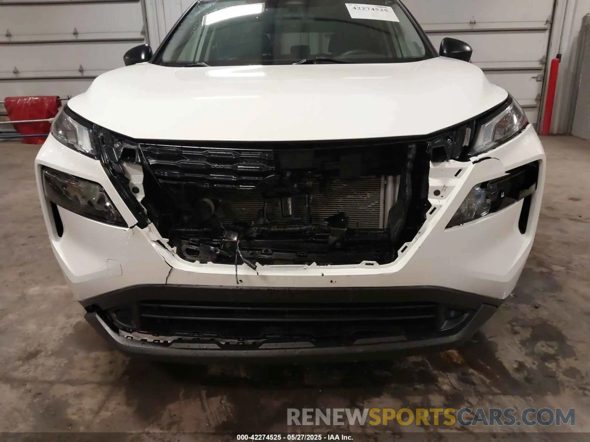 6 Photograph of a damaged car JN8AT3AB9MW210861 NISSAN ROGUE 2021
