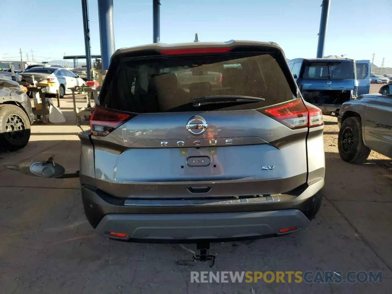 6 Photograph of a damaged car JN8AT3BA0MW018072 NISSAN ROGUE 2021