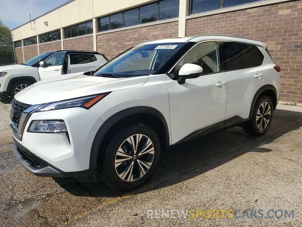 1 Photograph of a damaged car JN8AT3BA0MW023711 NISSAN ROGUE 2021