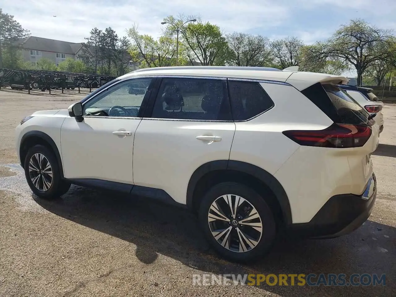 2 Photograph of a damaged car JN8AT3BA0MW023711 NISSAN ROGUE 2021