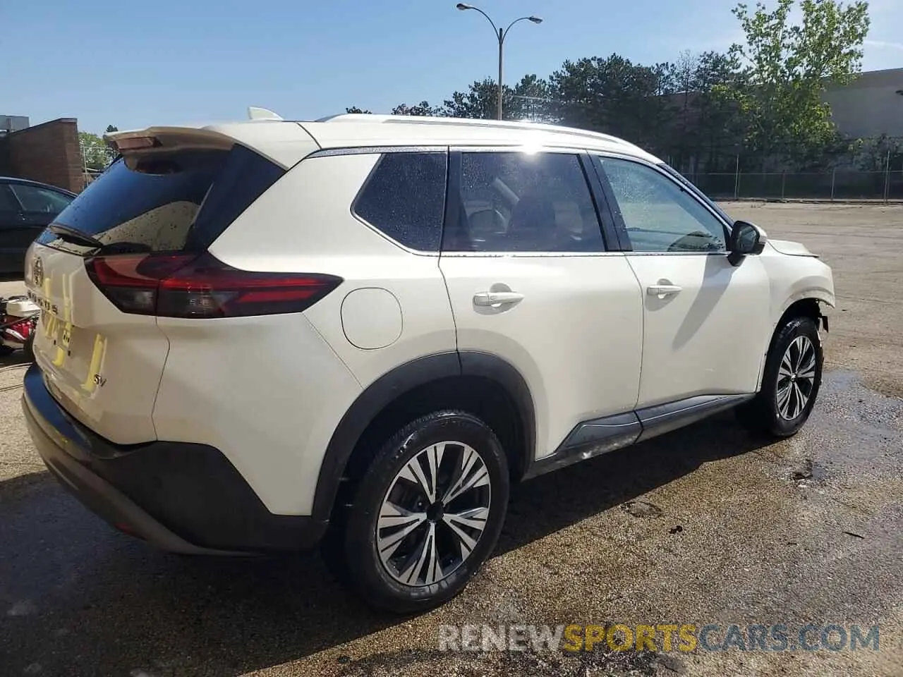 3 Photograph of a damaged car JN8AT3BA0MW023711 NISSAN ROGUE 2021