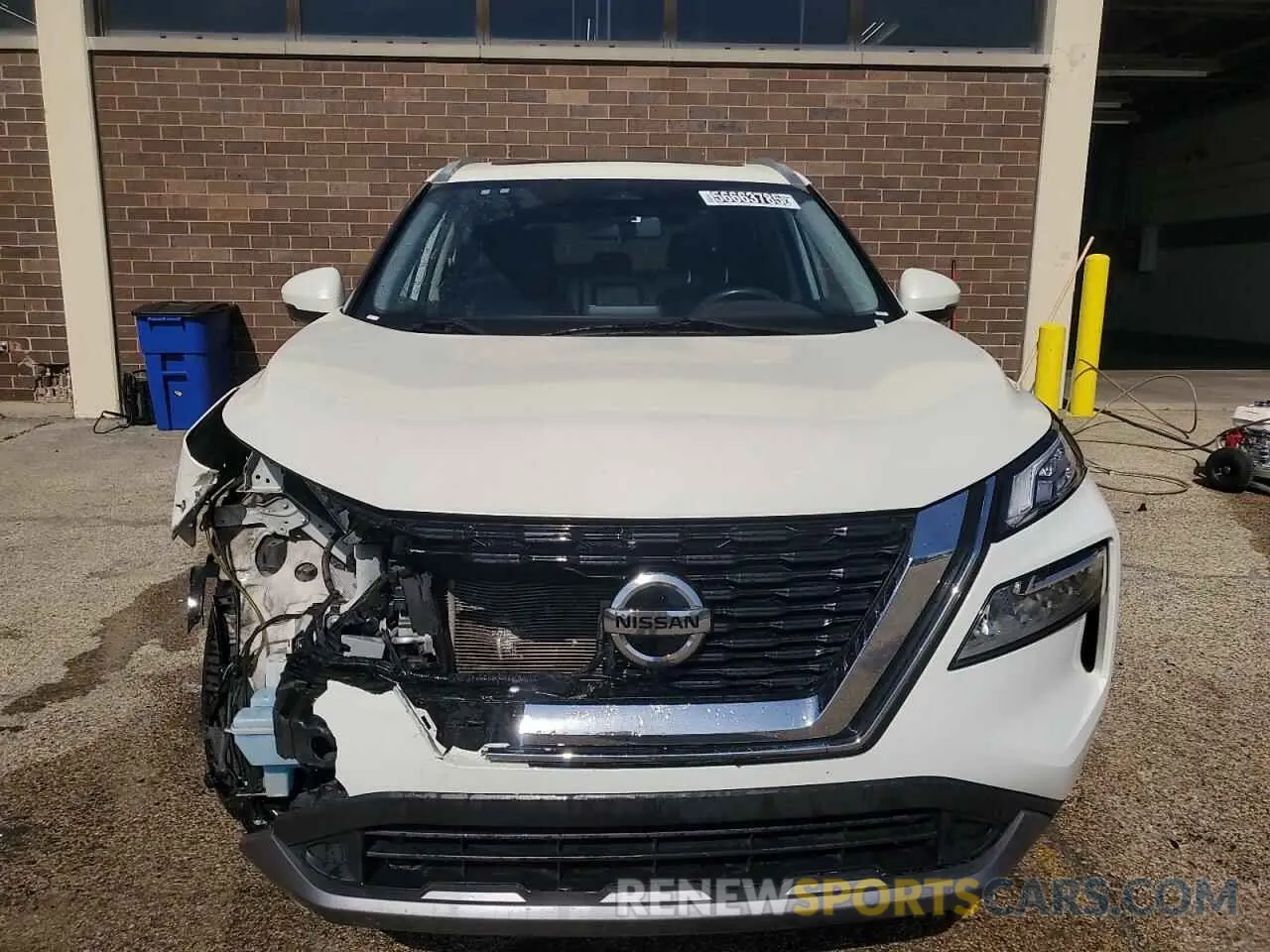 5 Photograph of a damaged car JN8AT3BA0MW023711 NISSAN ROGUE 2021