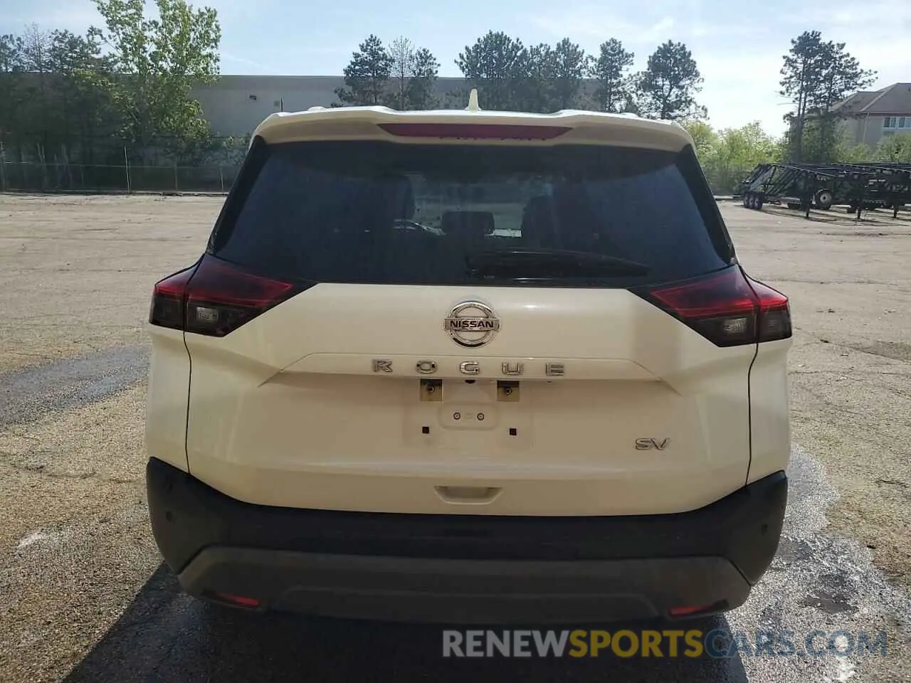 6 Photograph of a damaged car JN8AT3BA0MW023711 NISSAN ROGUE 2021