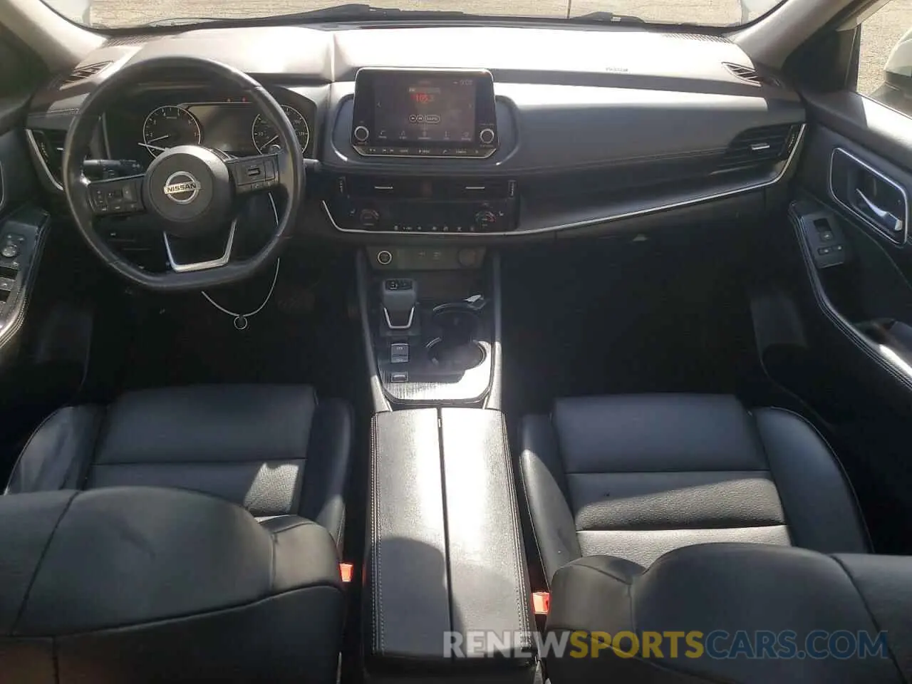 8 Photograph of a damaged car JN8AT3BA0MW023711 NISSAN ROGUE 2021