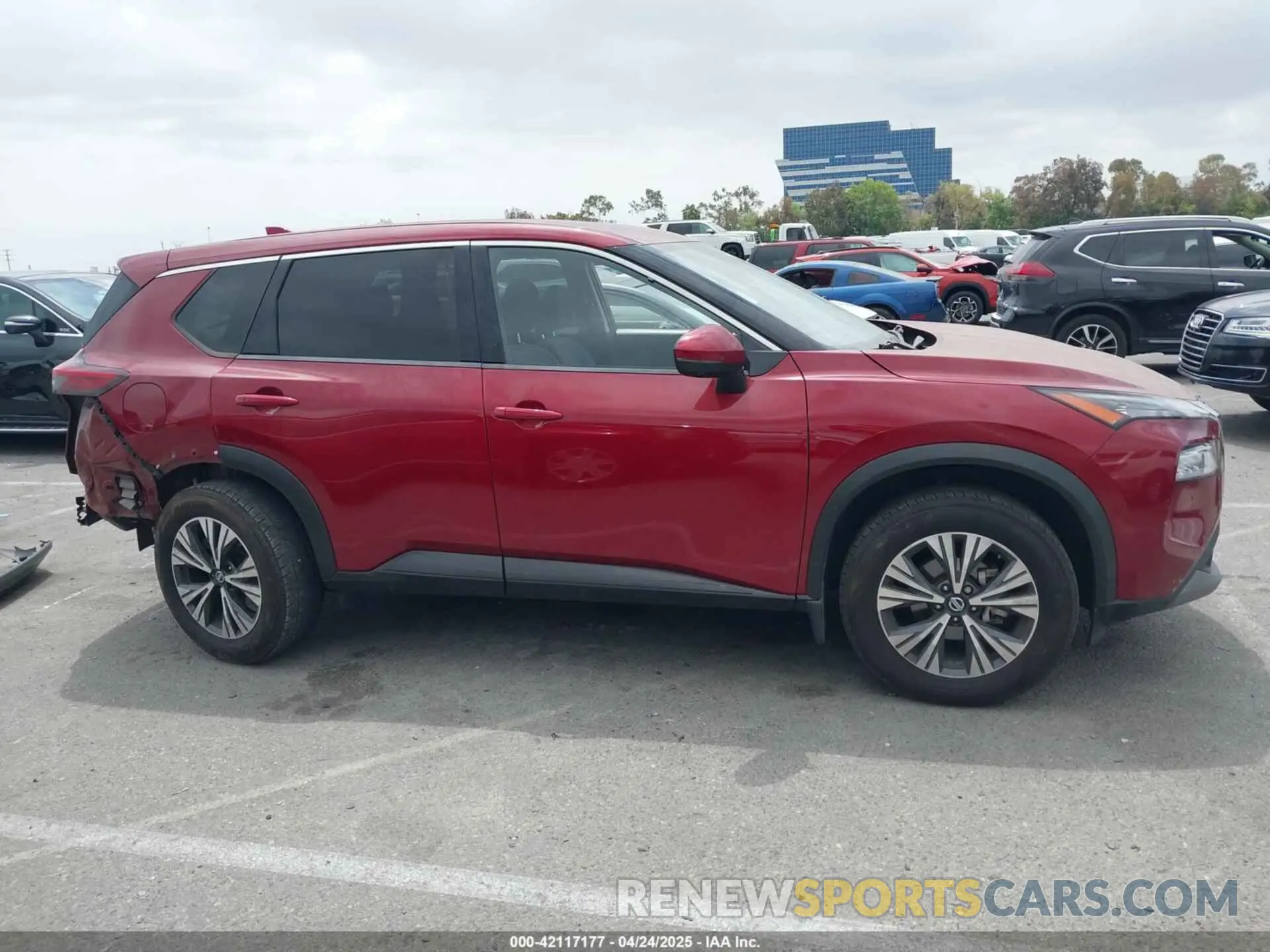 13 Фотография поврежденного автомобиля JN8AT3BA1MW008621 NISSAN ROGUE 2021