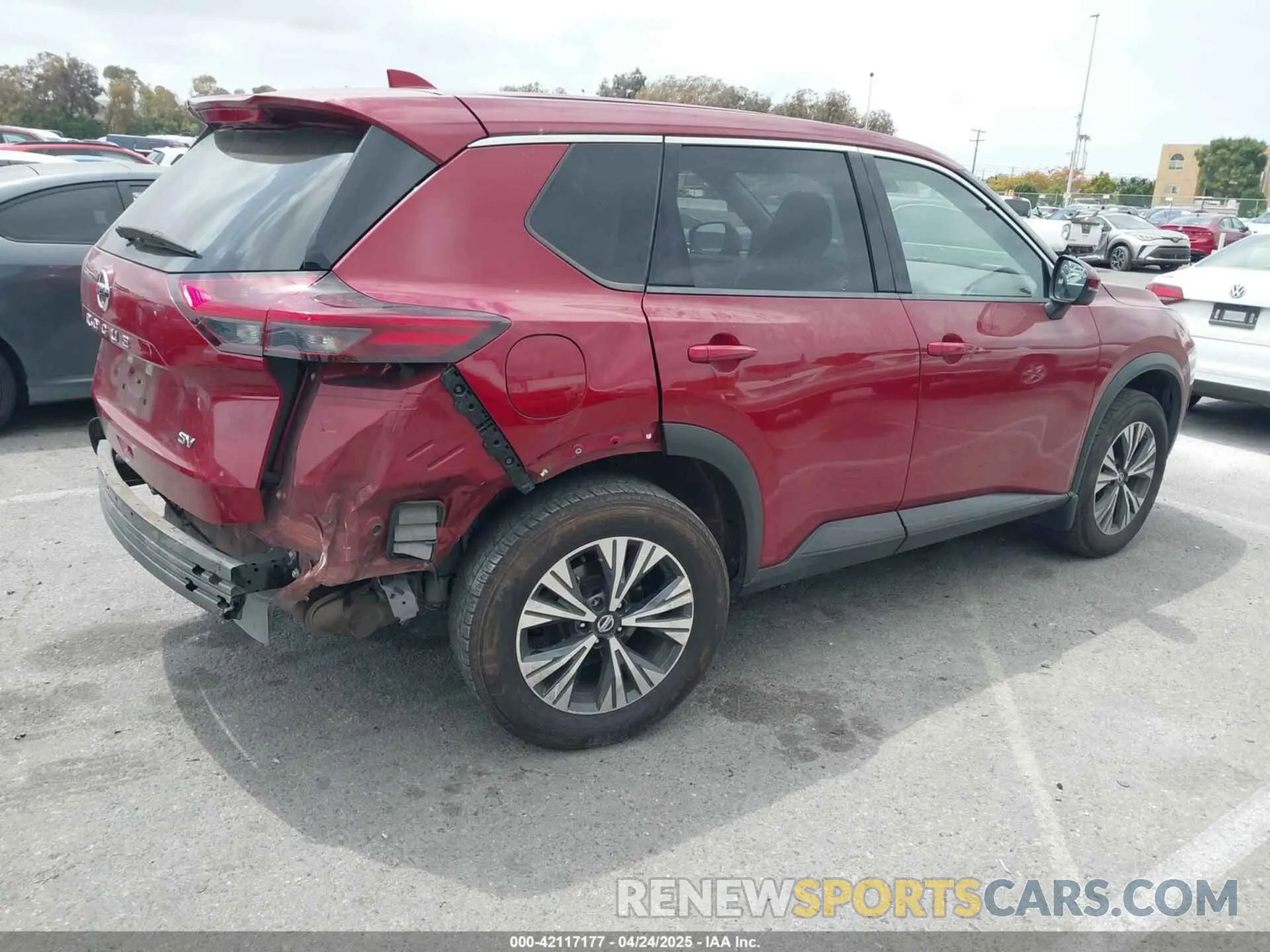4 Фотография поврежденного автомобиля JN8AT3BA1MW008621 NISSAN ROGUE 2021