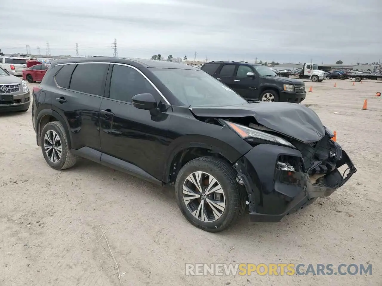 4 Фотография поврежденного автомобиля JN8AT3BA1MW010532 NISSAN ROGUE 2021