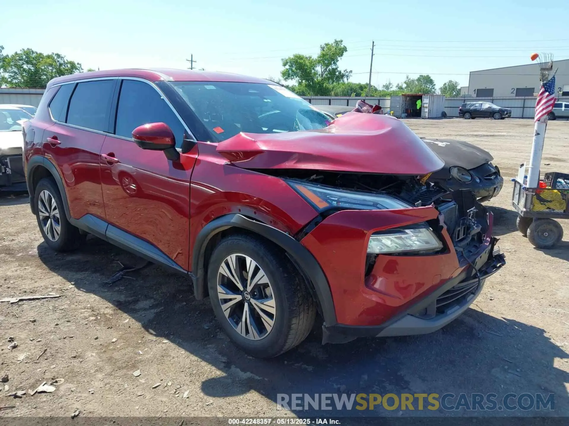 1 Фотография поврежденного автомобиля JN8AT3BA1MW010658 NISSAN ROGUE 2021