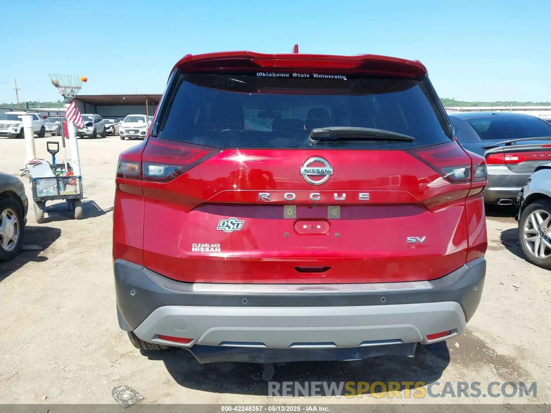 17 Фотография поврежденного автомобиля JN8AT3BA1MW010658 NISSAN ROGUE 2021