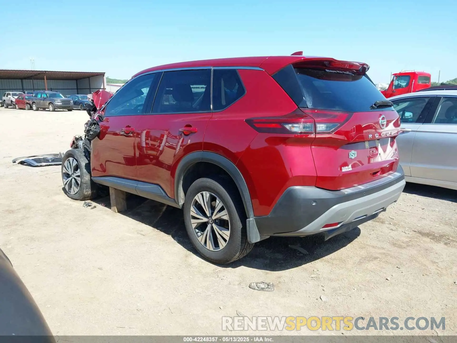 3 Фотография поврежденного автомобиля JN8AT3BA1MW010658 NISSAN ROGUE 2021
