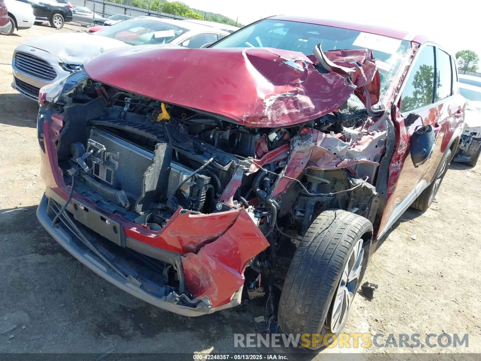 6 Фотография поврежденного автомобиля JN8AT3BA1MW010658 NISSAN ROGUE 2021