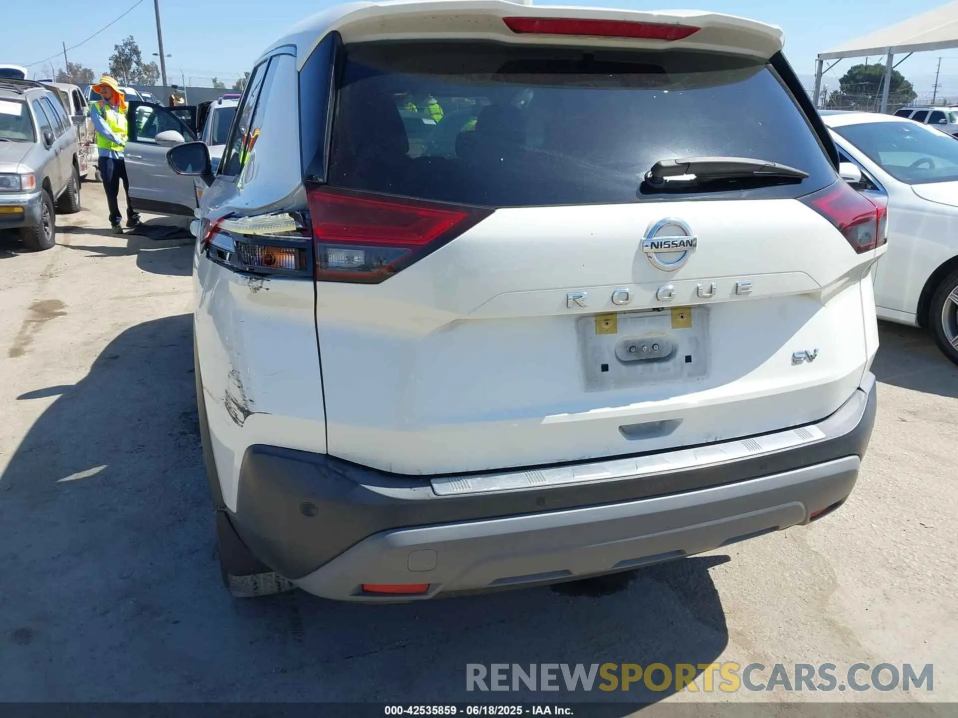 6 Фотография поврежденного автомобиля JN8AT3BA1MW021921 NISSAN ROGUE 2021
