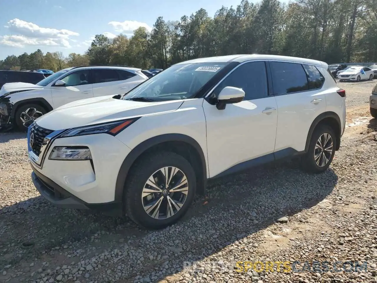 1 Photograph of a damaged car JN8AT3BA2MW006425 NISSAN ROGUE 2021