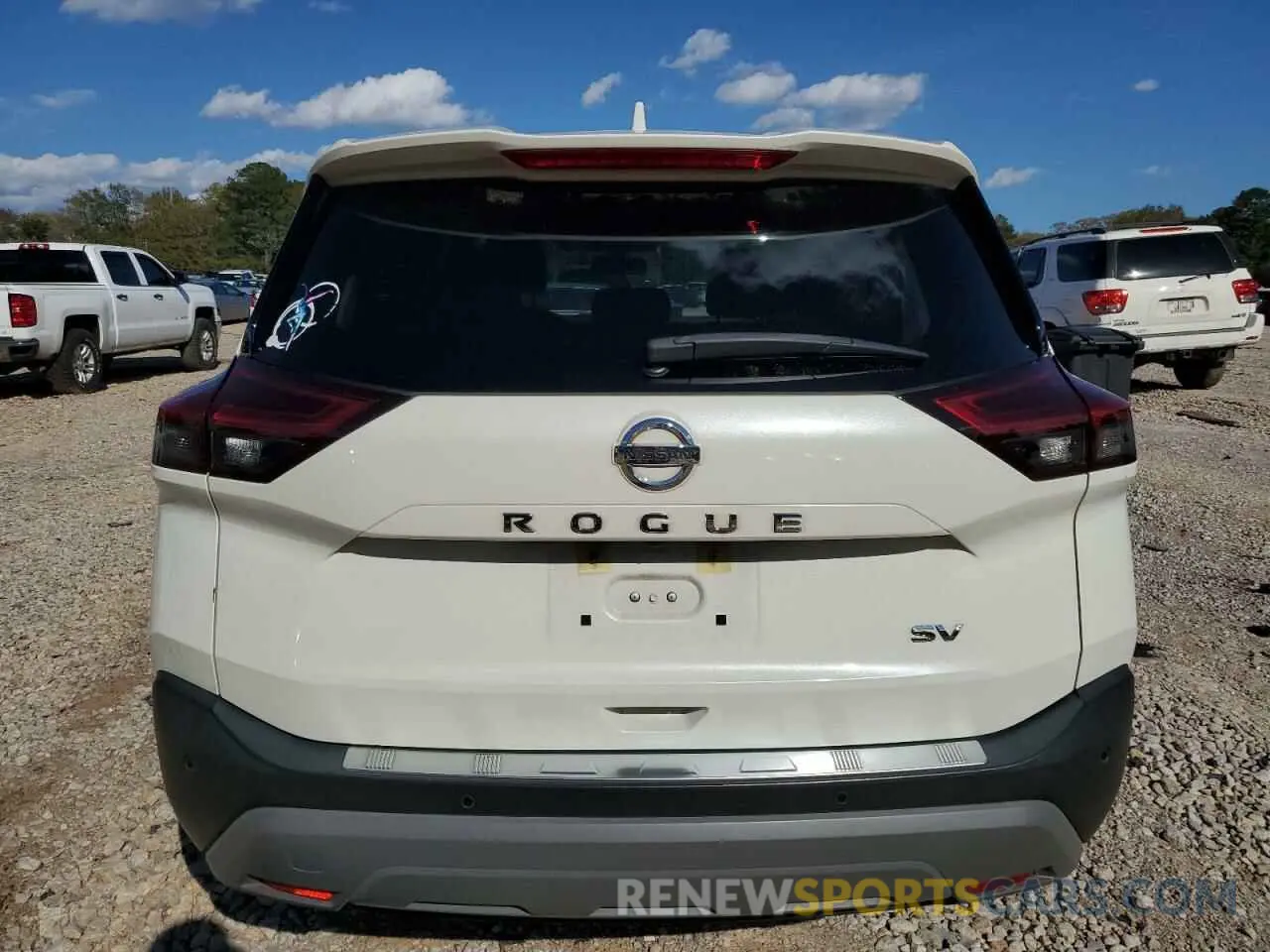 6 Photograph of a damaged car JN8AT3BA2MW006425 NISSAN ROGUE 2021
