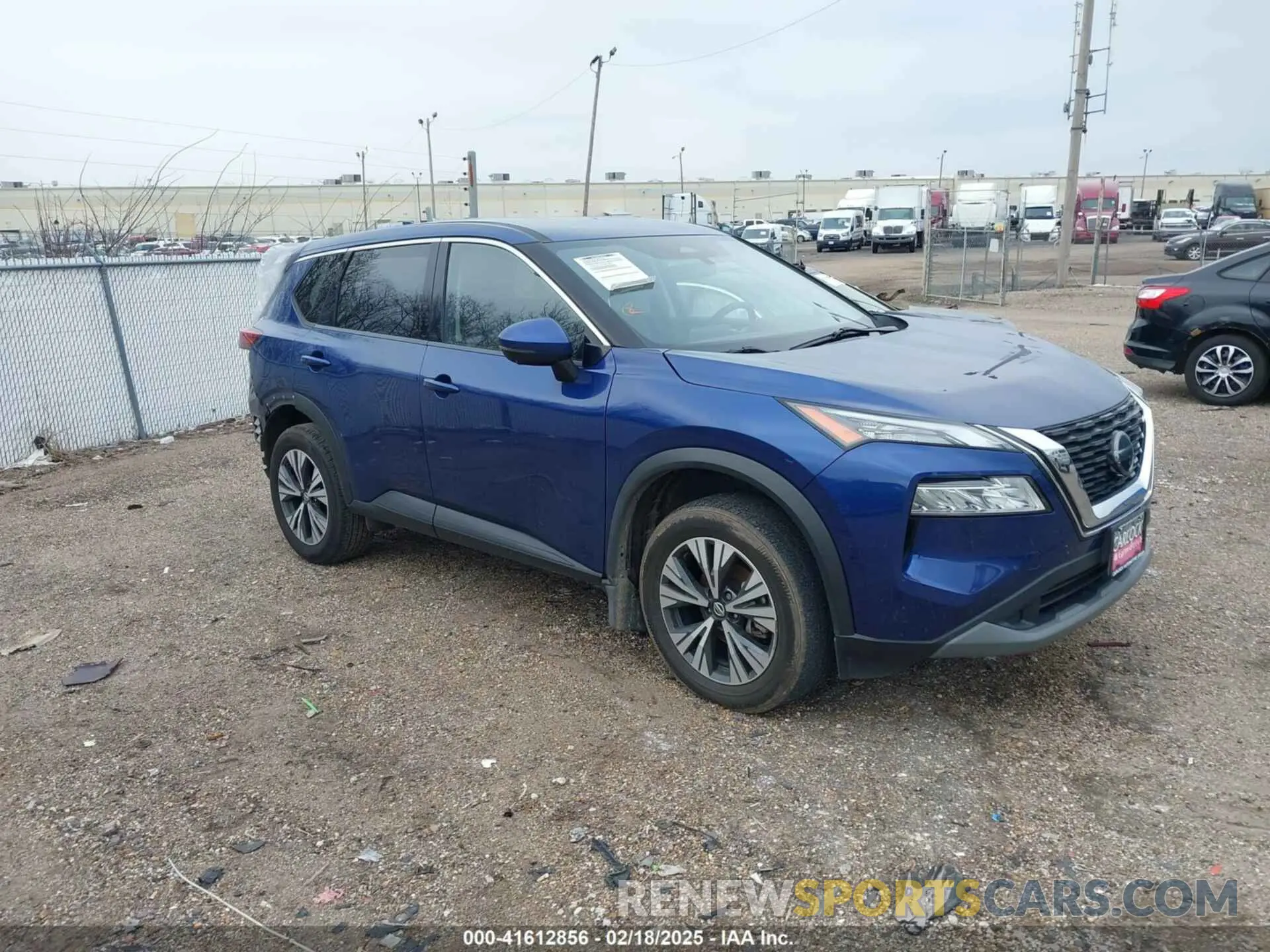 1 Фотография поврежденного автомобиля JN8AT3BA2MW006523 NISSAN ROGUE 2021