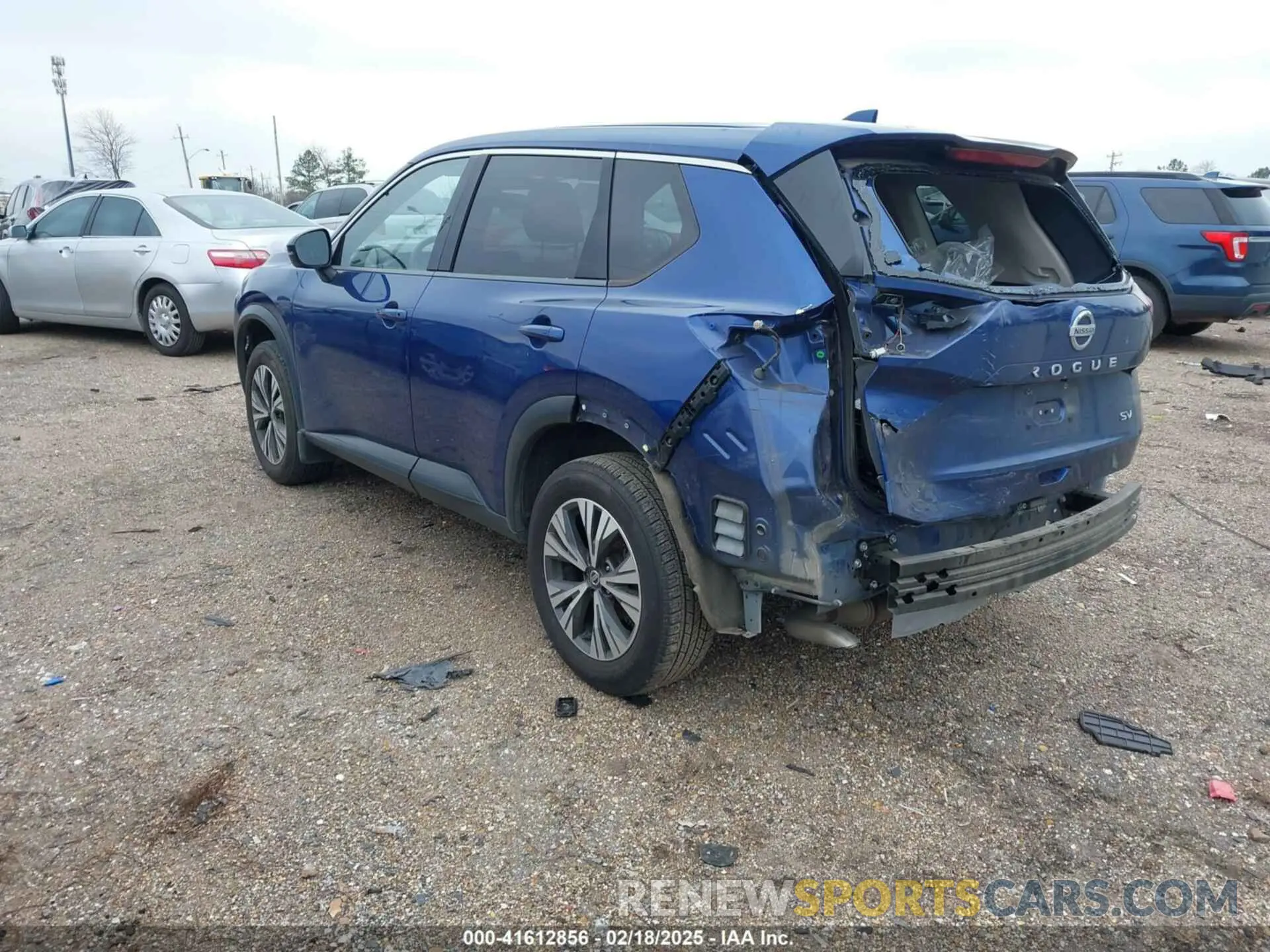 3 Фотография поврежденного автомобиля JN8AT3BA2MW006523 NISSAN ROGUE 2021