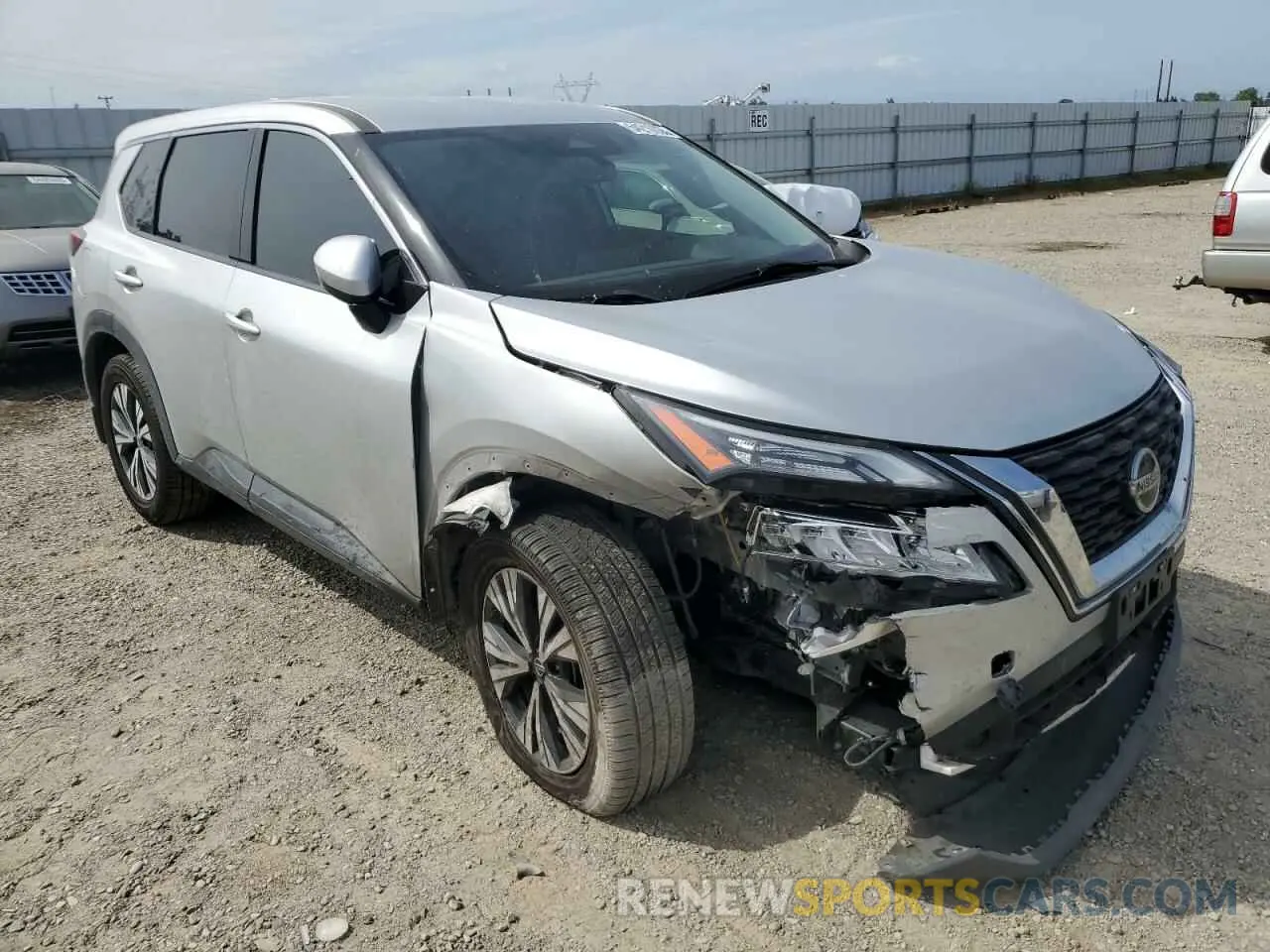 4 Photograph of a damaged car JN8AT3BA3MW014954 NISSAN ROGUE 2021