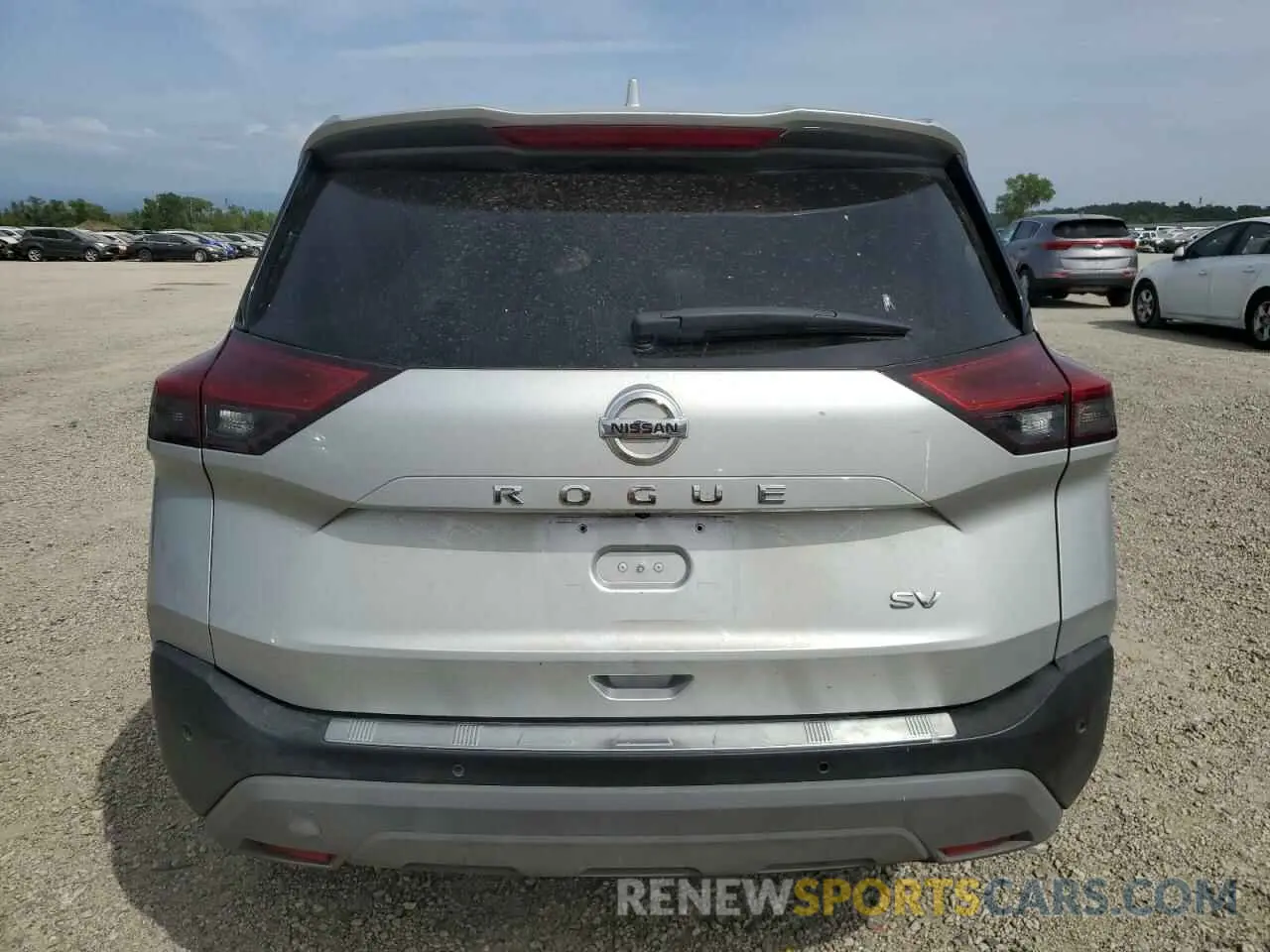 6 Photograph of a damaged car JN8AT3BA3MW014954 NISSAN ROGUE 2021