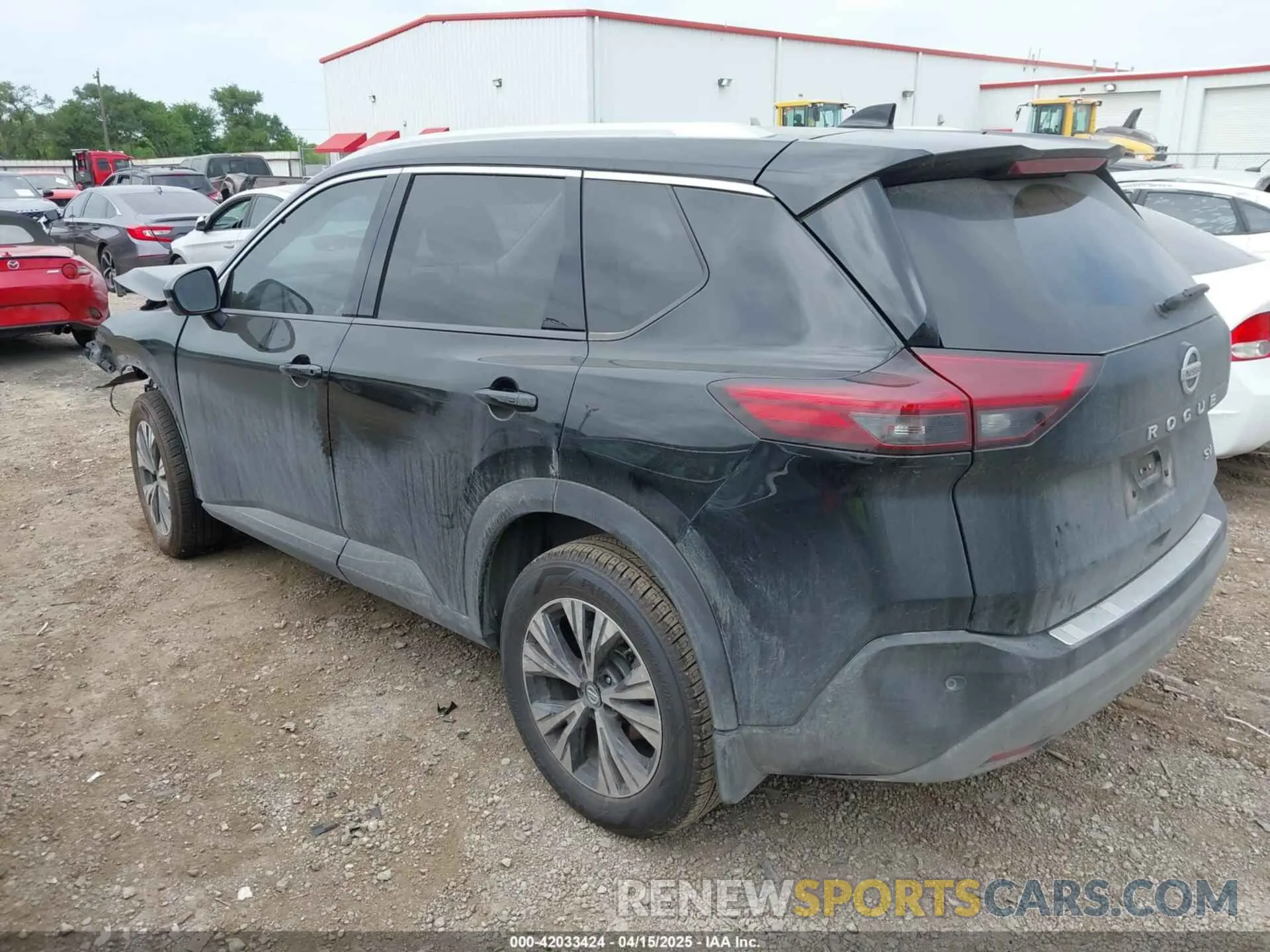 3 Photograph of a damaged car JN8AT3BA3MW016655 NISSAN ROGUE 2021