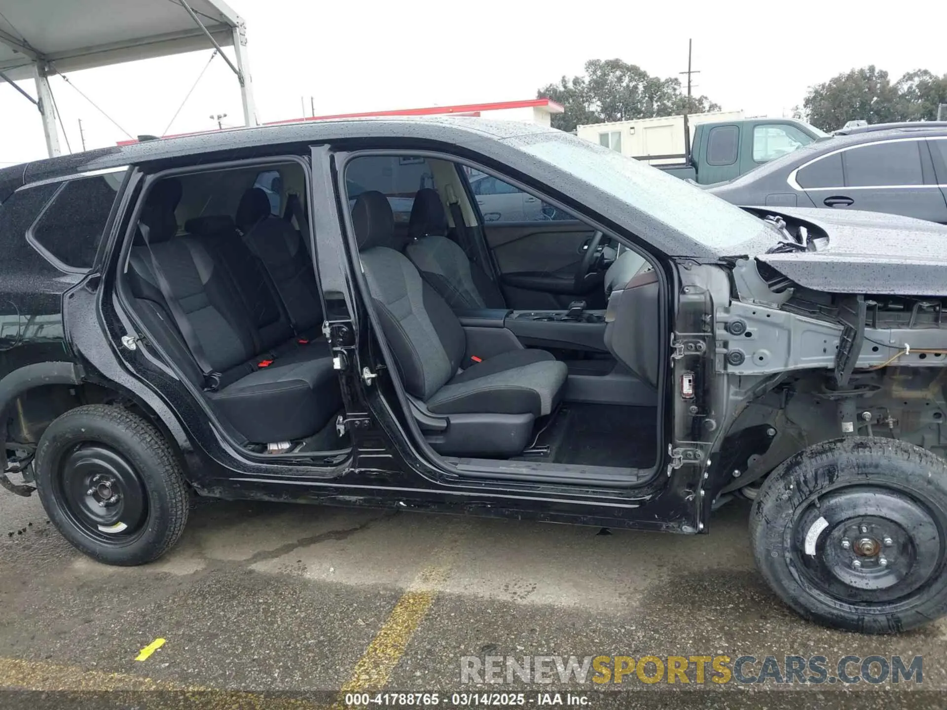 13 Photograph of a damaged car JN8AT3BA3MW025548 NISSAN ROGUE 2021