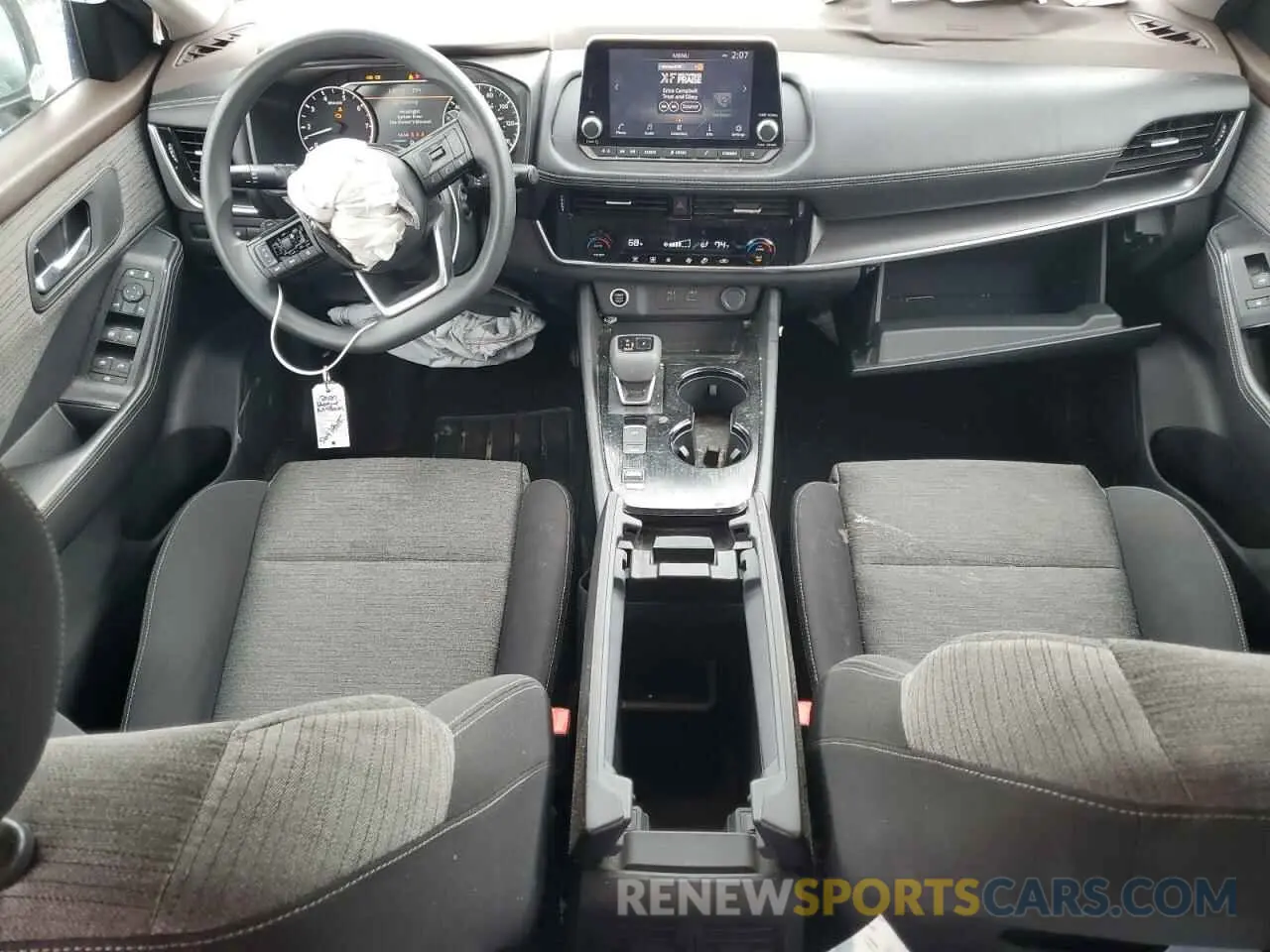 8 Фотография поврежденного автомобиля JN8AT3BA4MW000433 NISSAN ROGUE 2021