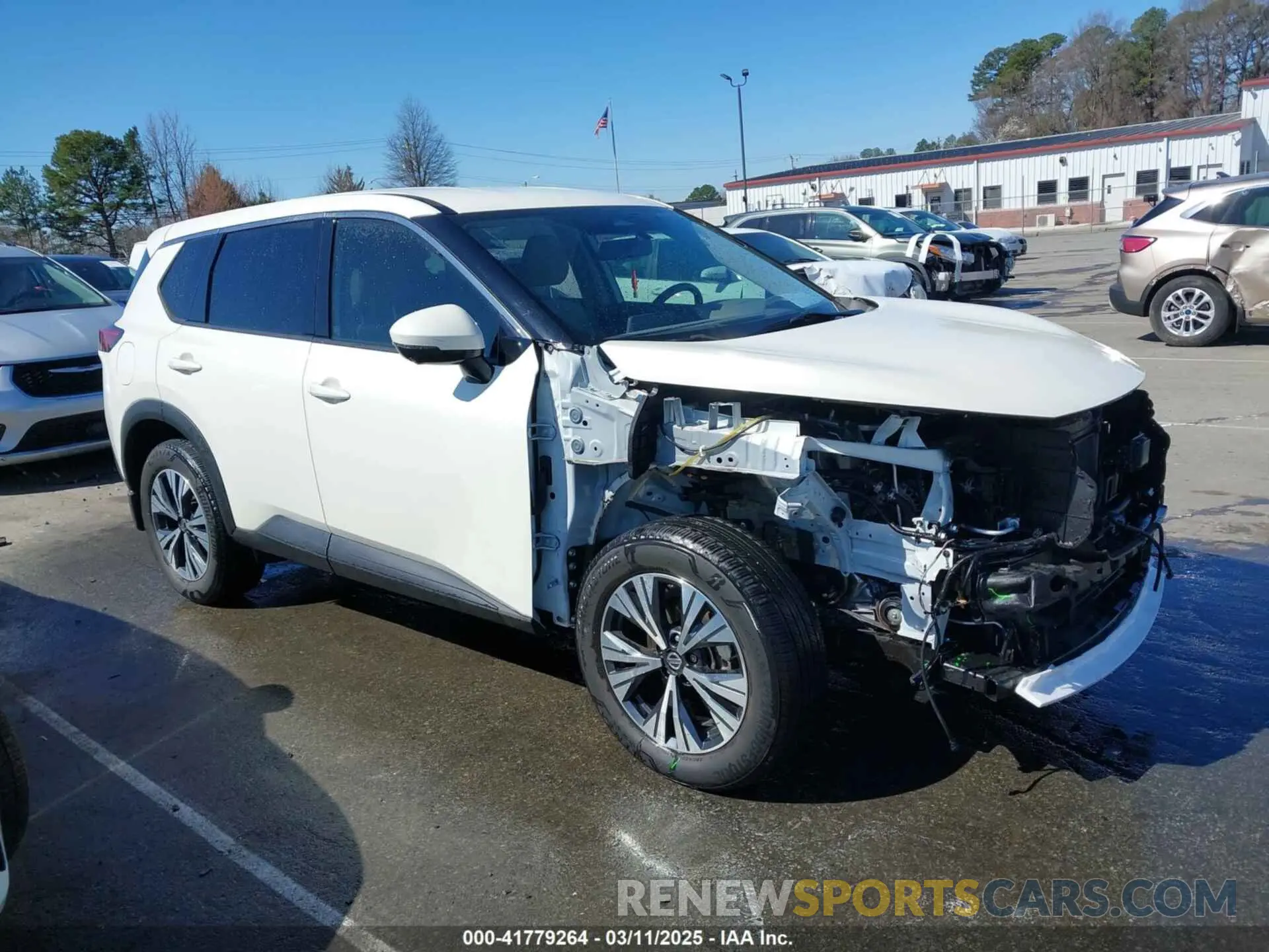 13 Фотография поврежденного автомобиля JN8AT3BA5MW015345 NISSAN ROGUE 2021