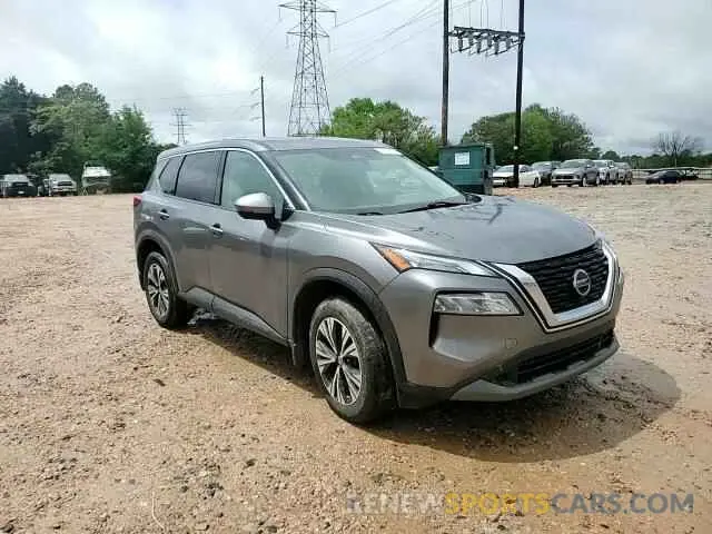12 Photograph of a damaged car JN8AT3BA6MW006976 NISSAN ROGUE 2021