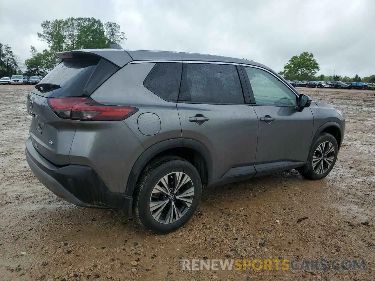 3 Photograph of a damaged car JN8AT3BA6MW006976 NISSAN ROGUE 2021