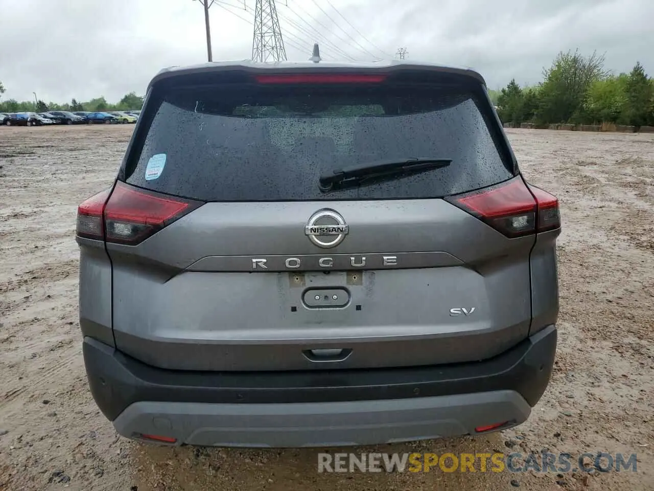 6 Photograph of a damaged car JN8AT3BA6MW006976 NISSAN ROGUE 2021