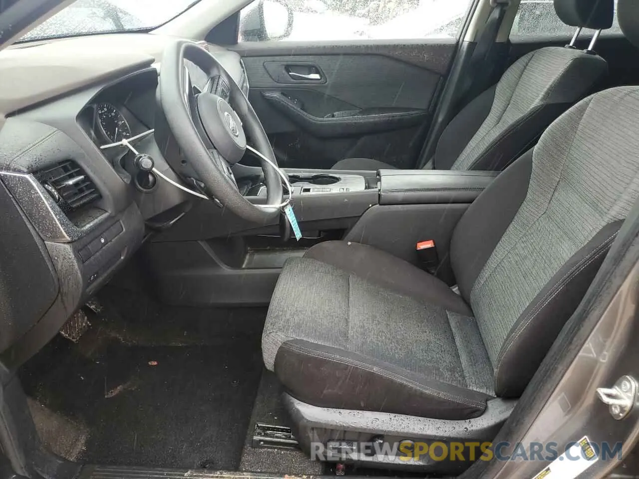 7 Photograph of a damaged car JN8AT3BA6MW006976 NISSAN ROGUE 2021