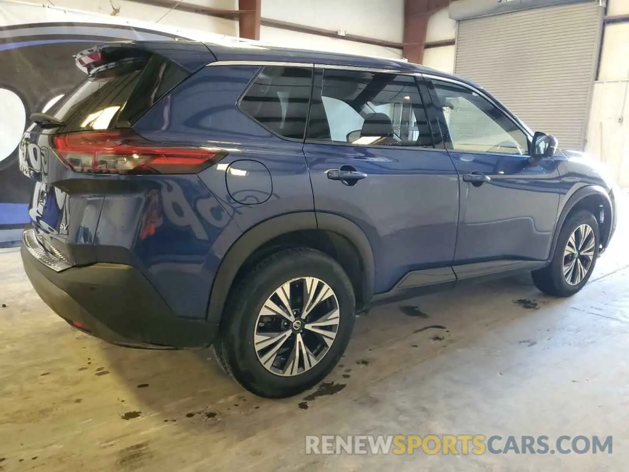 3 Photograph of a damaged car JN8AT3BA6MW023261 NISSAN ROGUE 2021