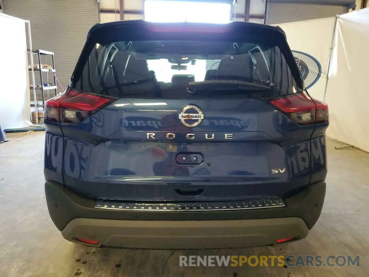6 Photograph of a damaged car JN8AT3BA6MW023261 NISSAN ROGUE 2021