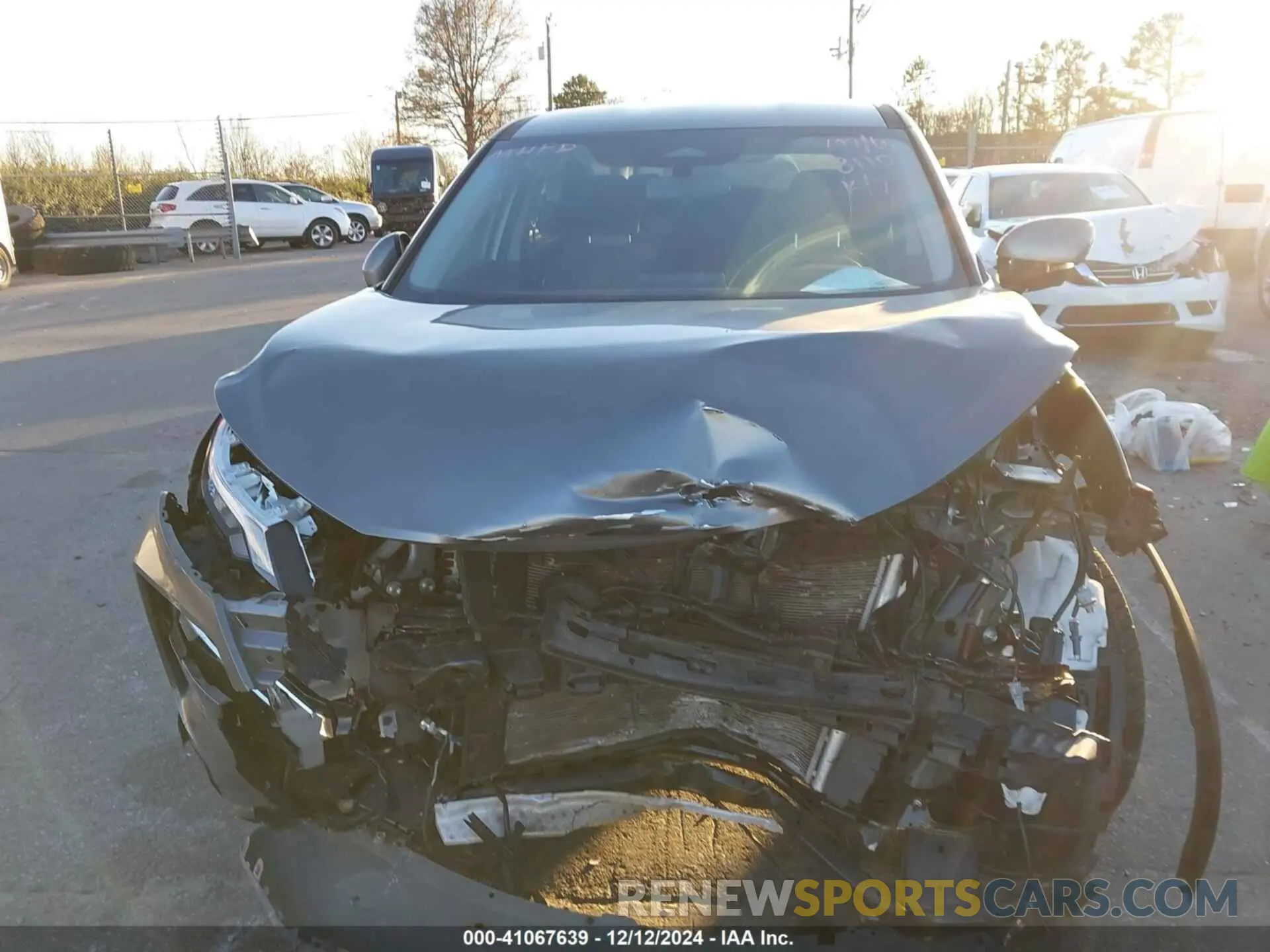 12 Photograph of a damaged car JN8AT3BA7MW023110 NISSAN ROGUE 2021