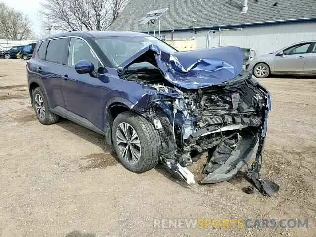 15 Photograph of a damaged car JN8AT3BA8MW007546 NISSAN ROGUE 2021