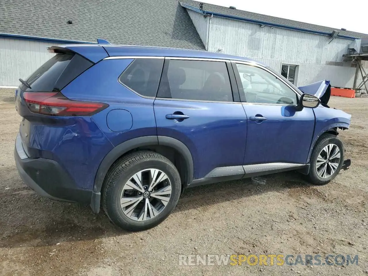 3 Photograph of a damaged car JN8AT3BA8MW007546 NISSAN ROGUE 2021