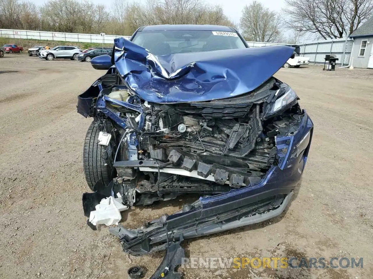 5 Photograph of a damaged car JN8AT3BA8MW007546 NISSAN ROGUE 2021