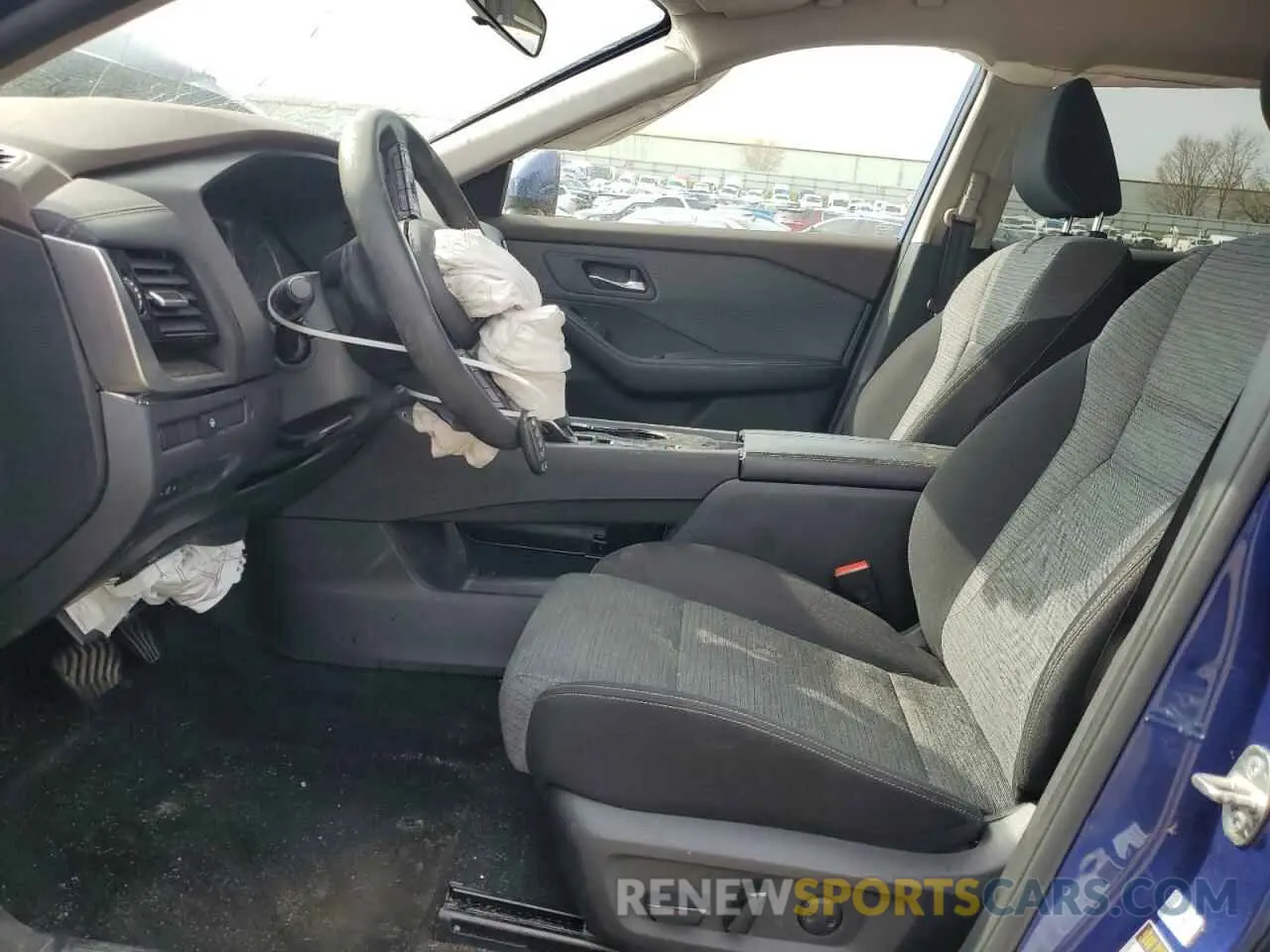 7 Photograph of a damaged car JN8AT3BA8MW007546 NISSAN ROGUE 2021