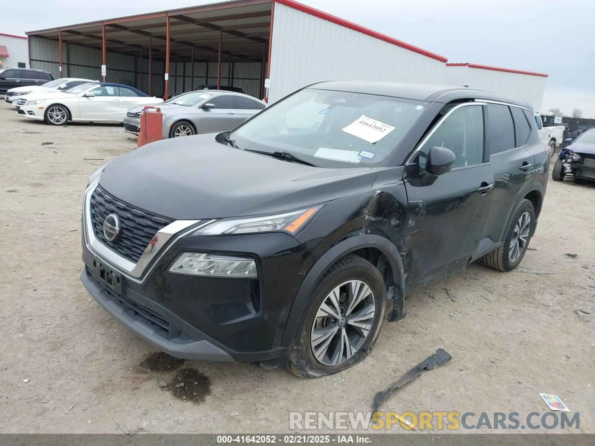 2 Фотография поврежденного автомобиля JN8AT3BA9MW003506 NISSAN ROGUE 2021