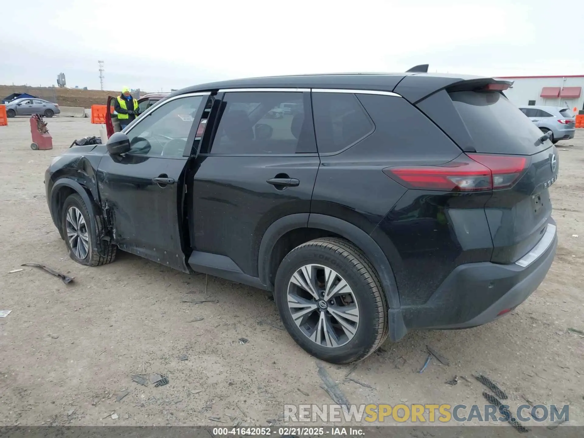 3 Фотография поврежденного автомобиля JN8AT3BA9MW003506 NISSAN ROGUE 2021