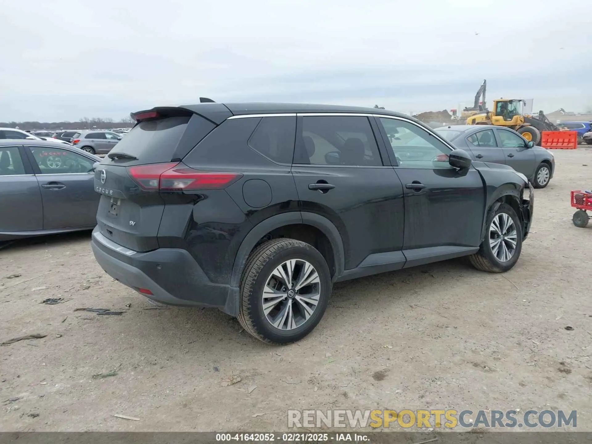 4 Фотография поврежденного автомобиля JN8AT3BA9MW003506 NISSAN ROGUE 2021