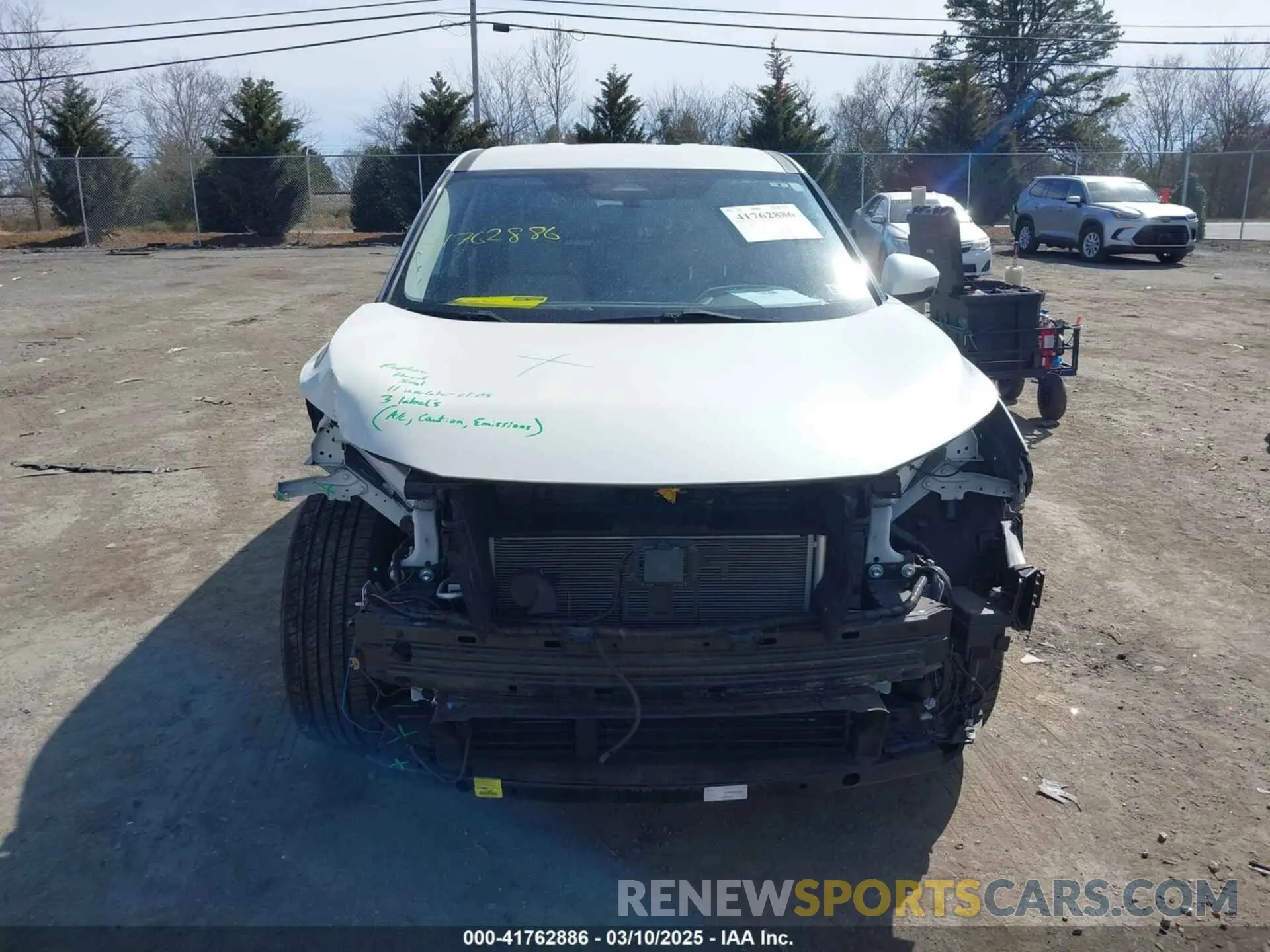12 Photograph of a damaged car JN8AT3BAXMW010786 NISSAN ROGUE 2021