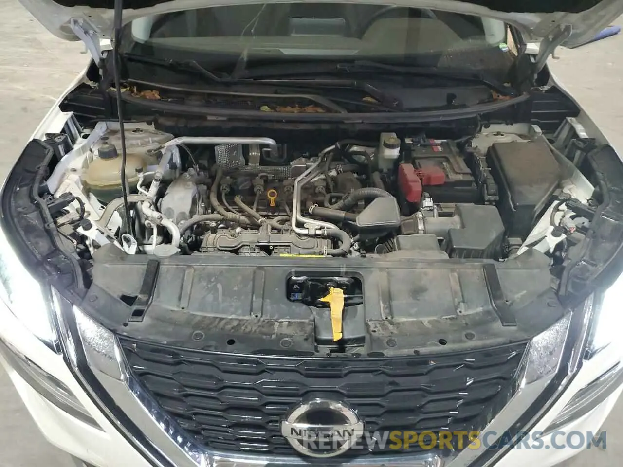 12 Photograph of a damaged car JN8AT3BAXMW015843 NISSAN ROGUE 2021