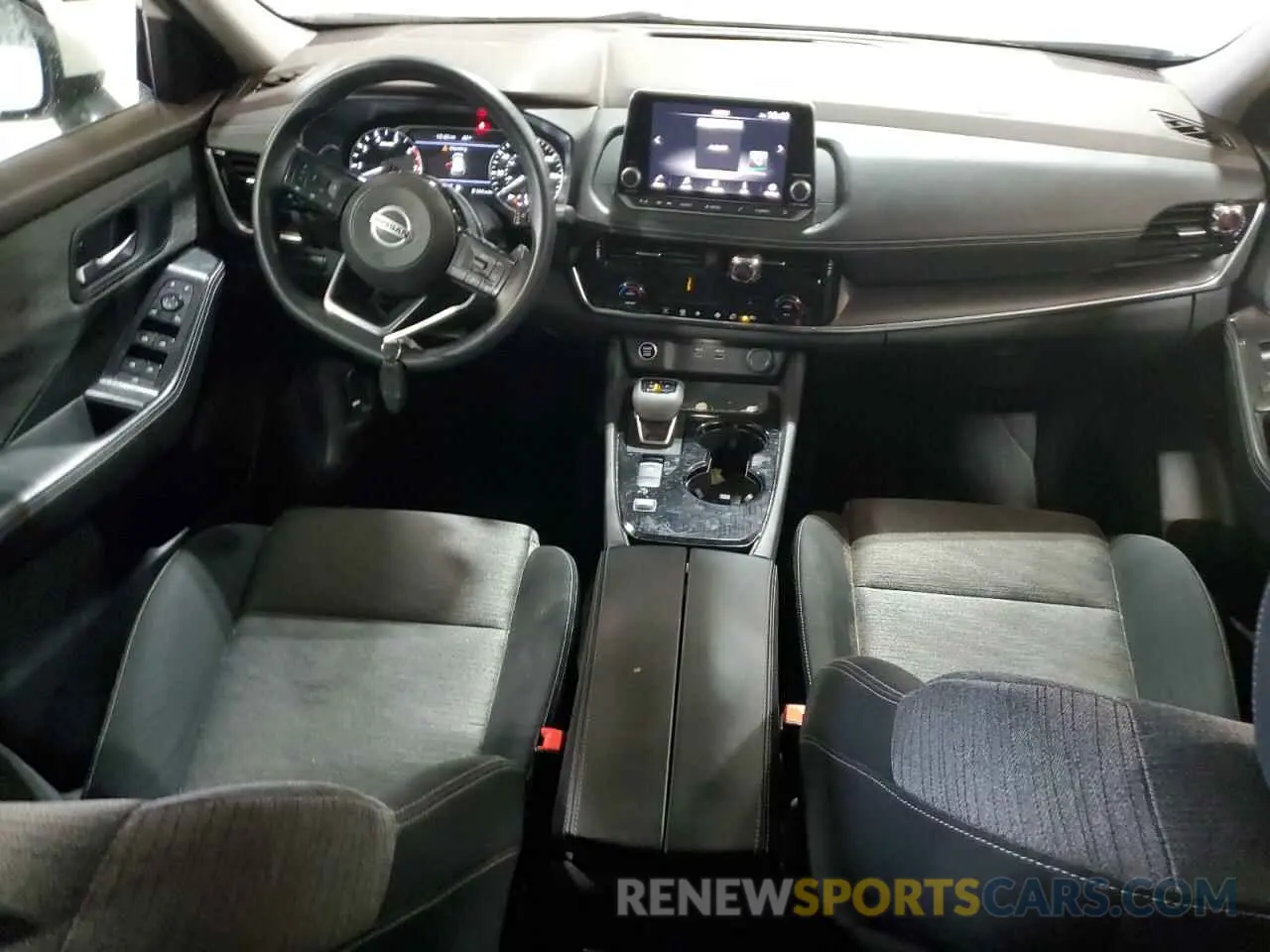 8 Photograph of a damaged car JN8AT3BAXMW015843 NISSAN ROGUE 2021