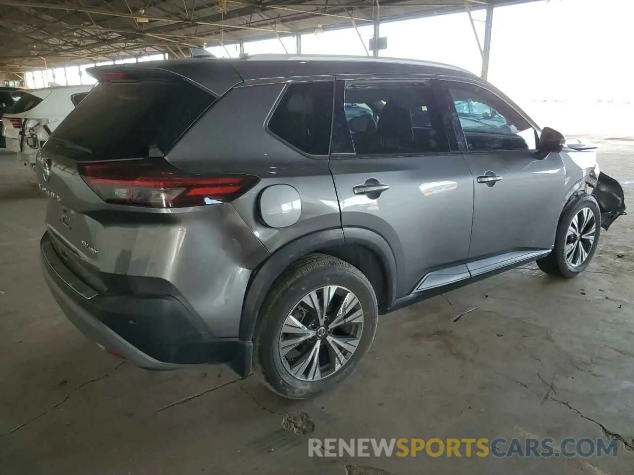 3 Photograph of a damaged car JN8AT3BB0MW204543 NISSAN ROGUE 2021