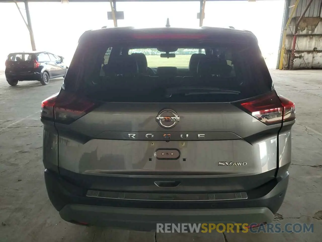 6 Photograph of a damaged car JN8AT3BB0MW204543 NISSAN ROGUE 2021