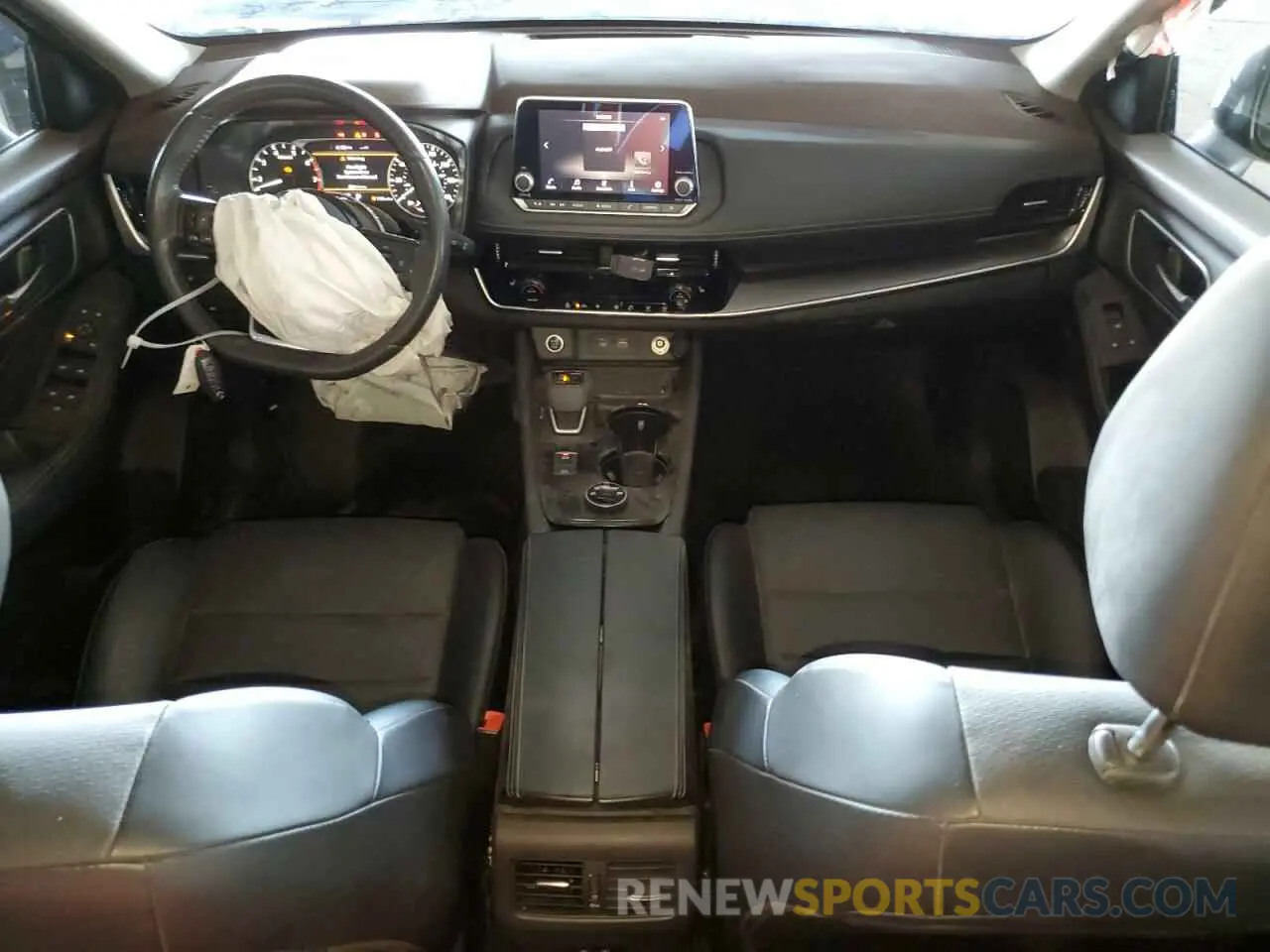 8 Photograph of a damaged car JN8AT3BB0MW204543 NISSAN ROGUE 2021