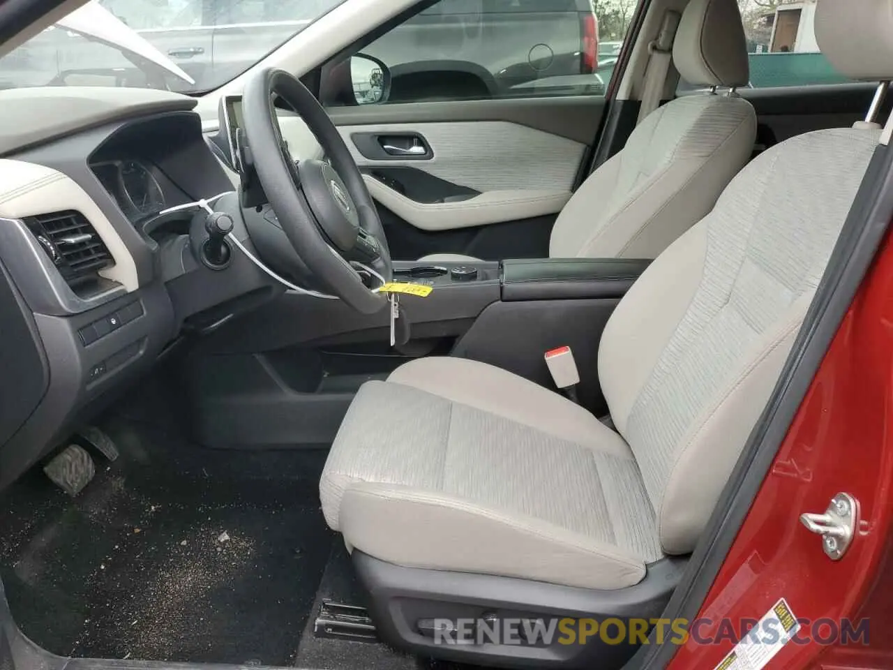7 Photograph of a damaged car JN8AT3BB0MW227563 NISSAN ROGUE 2021