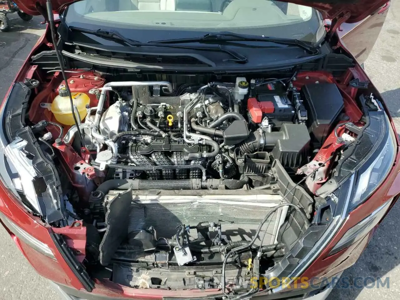 12 Photograph of a damaged car JN8AT3BB1MW220184 NISSAN ROGUE 2021
