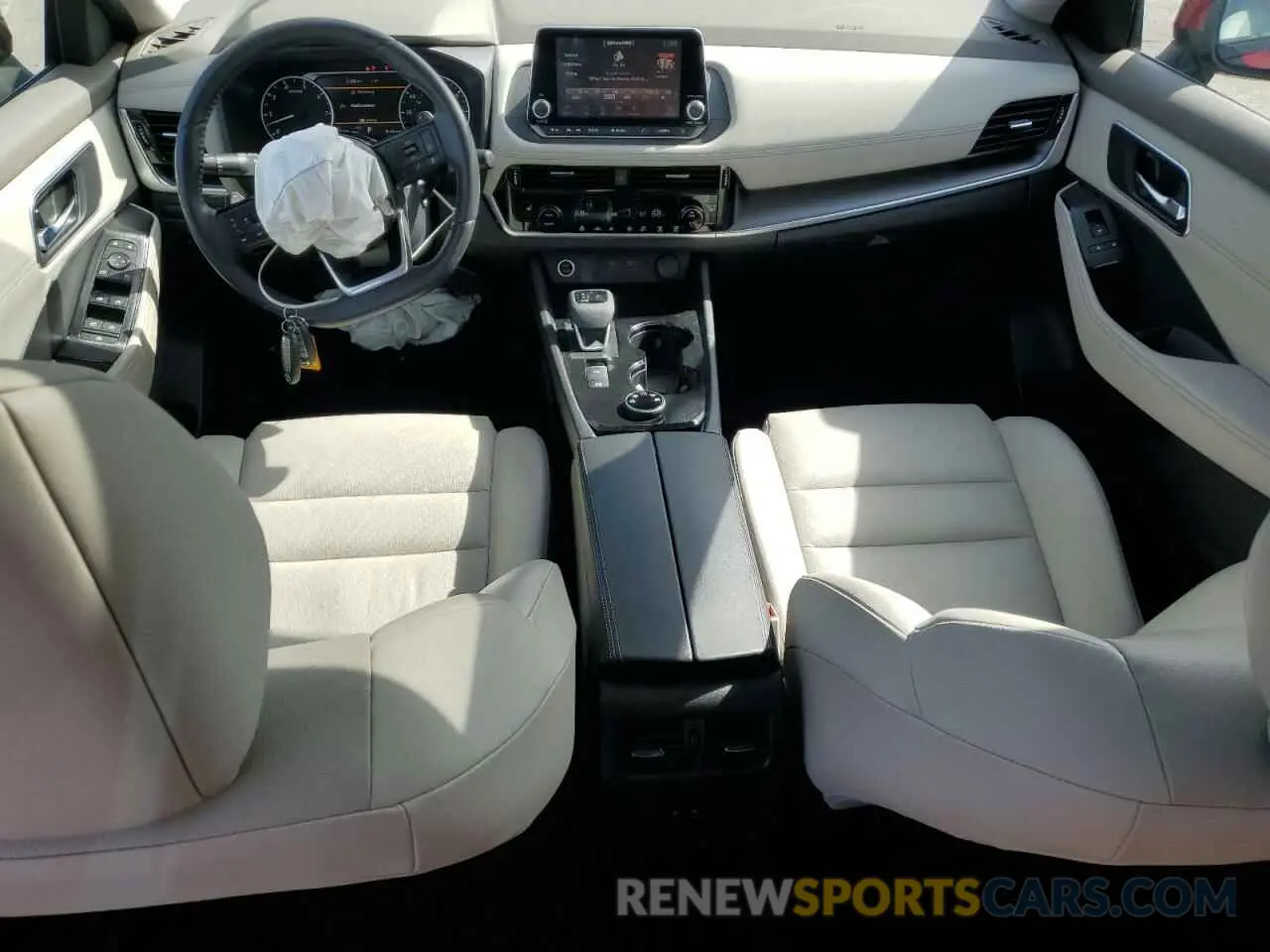 8 Photograph of a damaged car JN8AT3BB1MW220184 NISSAN ROGUE 2021