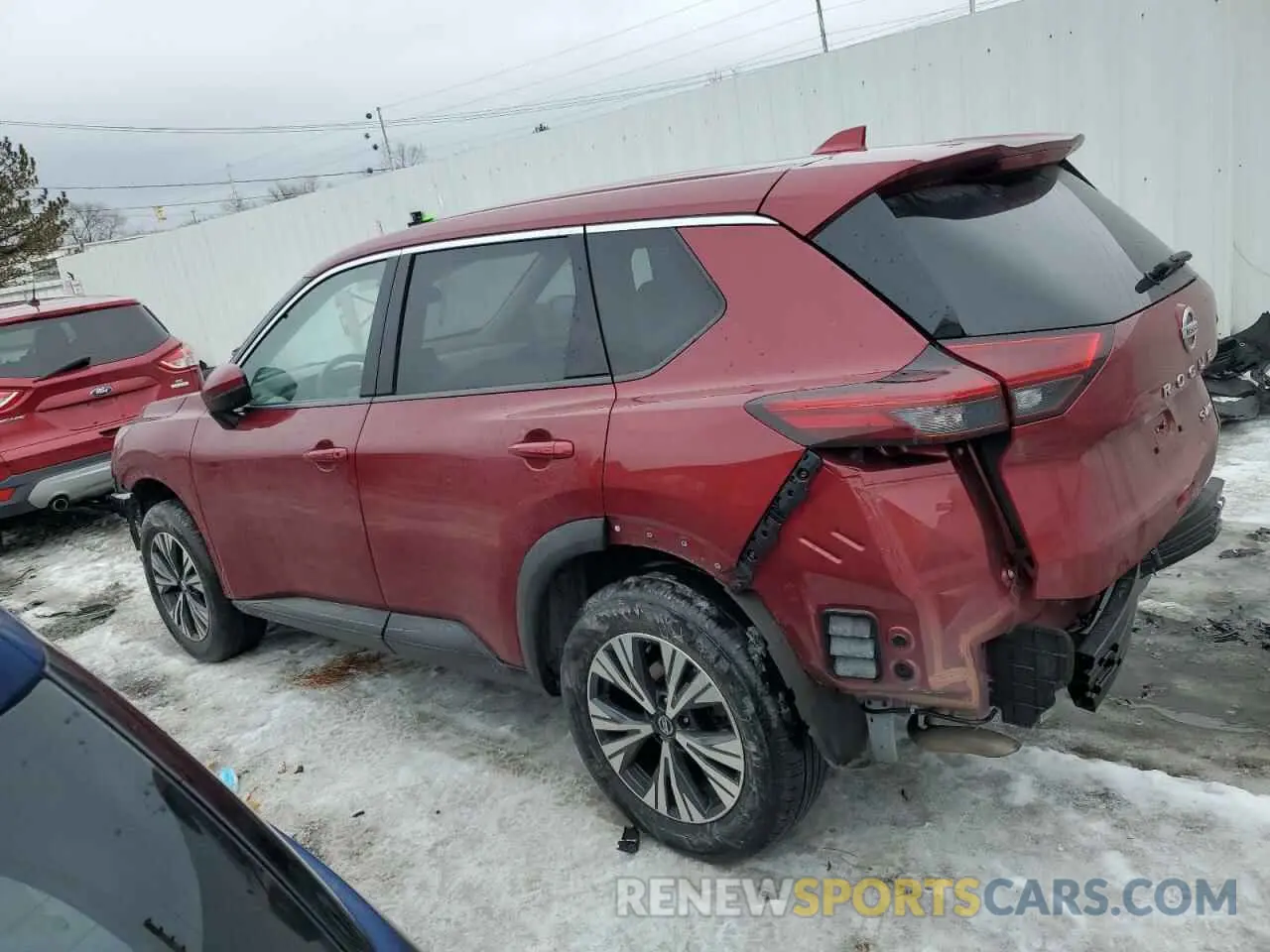 2 Фотография поврежденного автомобиля JN8AT3BB1MW222341 NISSAN ROGUE 2021